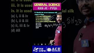 RRB JE General Science PYQs  Identify the Correct Statement with respect to Hypo  aceonline [upl. by Eelyah]