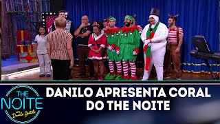 Danilo Gentili apresenta coral de Natal  The Noite 251218 [upl. by Brie]