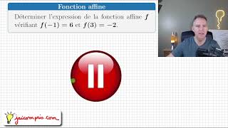 fonction affine • Déterminer lexpression de fx  f16 amp f32 • taux daccroissement Seconde [upl. by Ahsiekyt]