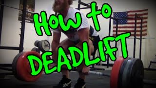 quotHow Toquot Deadlift [upl. by Iover813]