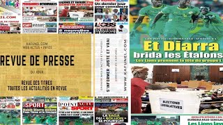 Revue de presse du 15 novembre 2024 sur Kafunel com [upl. by Binnings]