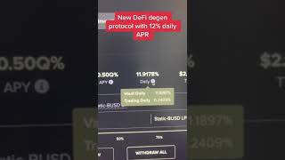 Charge DeFi  12 daily APR  DeFi Degen Play [upl. by Tull]