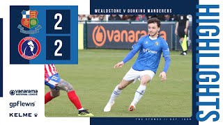 Wealdstone v Dorking Wanderers  HIGHLIGHTS  22nd April 2023 [upl. by Akinas382]