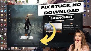 Fix UNDAWN Launcher Stuck Not Downloading [upl. by Odinevneib598]