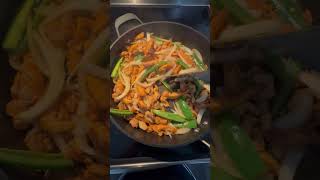 fajitas fajitasdepollo comidasmexicanas deliciousfood food fyp shortsvideo [upl. by Trisha320]