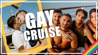 OUR FIRST GAY CRUISE  Michael amp Matt Gay Travel [upl. by Giffie612]