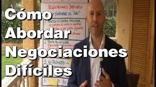 Negociación 5 Principios Clave para Abordar Negociaciones Difíciles [upl. by Aiuqenehs823]