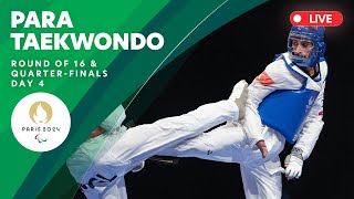 Para Taekwondo  Round of 16 amp Quarterfinal  Day 2 [upl. by Rosario]