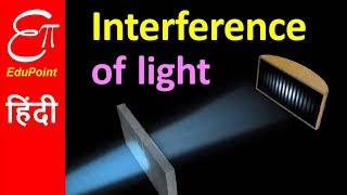 INTERFERENCE of Light  YOUNGS DOUBLE SLIT Experiment  explained in HINDI [upl. by Aldred878]