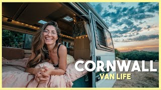 Cornwall Road Trip with an Unexpected Twist 😱 Van Life UK [upl. by Deevan]