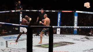 Alex Pereira vs Khalil Rountree FULL FIGHT TKO from another angle [upl. by Mathew]