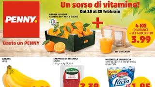 VOLANTINO  ANTEPRIMA⚠️ PENNY 🛒 DAL 12 AL 25 FEBBRAIO 2024 TANTI♡VOLANTINI [upl. by Atnahc]