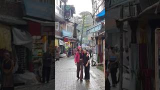 Streets of Mcleodganj Dharamshala 🏔️📍 youtubeshorts travel triundtrek hiking hillstation [upl. by Nyrual]