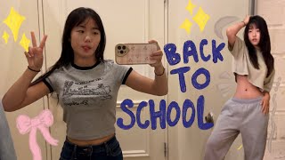 BACK TO SCHOOL Clothing Shopping Spree  mall vlog yesstyle and taobao haul [upl. by Jorgensen]