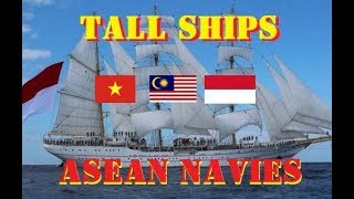 Tall Ships in ASEAN  Lê Quý Đôn VN  KRI Bima Suci ID  KLD Tunas Samudera MY [upl. by Yttak218]