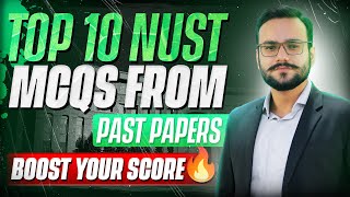 TOP 10 NUST MCQs 2024 NET PAPERS  NUST NET Past Papers with Solutions  NUST NET Preparation  NET [upl. by Salot579]