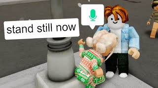 Roblox Da Hood Voice Chat BUT I DO WHAT PEOPLE SAY [upl. by Audy]