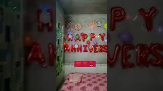 Halka Sa decoration kiya hai apne room ko  next time big celebration anniversary party  👍👍👍 [upl. by Oiramej]