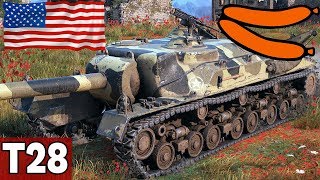 SZYBKA PARÓWA W ZATOCE  T28  World of Tanks [upl. by Dart217]