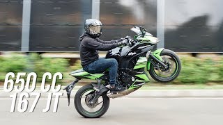 Kawasaki New Ninja 650 quotFULLquot Review [upl. by Anirres]