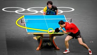 Top 10 INSANE Table Tennis Serves EVER [upl. by Ymled]