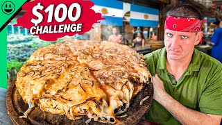 100 Argentina Street Food Challenge They RUINED Pizza [upl. by Haig433]