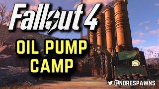 Fallout 4  Oil Pump Camp Mad Max Inspired [upl. by Nicholas606]