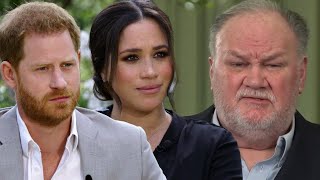 Meghan Markle’s Dad Thomas REACTS to Oprah Interview [upl. by Vogel493]