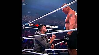 BROCK LESNAR VS REY MYSTERIO WWE TITLE NO HOLDS BARRED MATCH SURVIVER SERIES 2019 wwe [upl. by Ahseuqal]