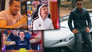 YOUTUBERS REACCIONAN AL NUEVO COCHE DE AlphaSniper97 [upl. by Okiruy812]