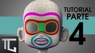 TUTORIAL TOPOLOGÍA BÁSICA EN TOPOGUN PARA RIG FACIAL  Parte 4 [upl. by Galvan]