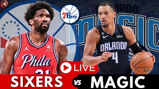 Philadelphia 76ers vs Orlando Magic PlayByPlay amp Live Scoreboard [upl. by Orian]