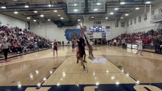 Highlights from Fruitport basketball’s overtime win over Whitehall in district semifinals [upl. by Rosenbaum]