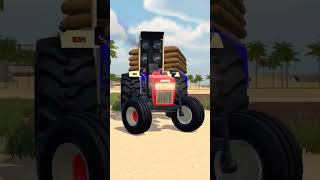 Swaraj 855 with trolley trolley automobile games funny trending shortsfeed [upl. by Ecydnarb]