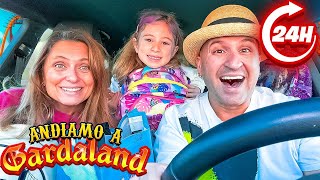 SI PARTE PER LA VACANZE A GARDALAND VIVO 24 ORE IN MACCHINA E PAPÀ SALVO FA UNA SORPRESA A GIORGIA [upl. by Helmut862]