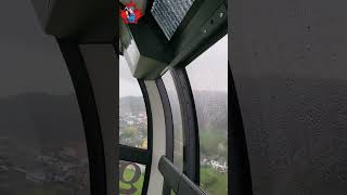 She sounds like she is in a torture chamber The thrill of the cable car ride Austria Gmunden [upl. by Grath584]