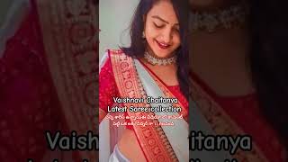 Actor Baby movie fame Vaishnavi Chaitanya Latest sarees collection video vaishnavichaitanya baby [upl. by Rhianon]