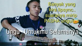 VIRALLL 😲 Suaranya mirip banget Aa Pasha Ungu  Untukmu Selamanya cover by Shantos cliquers [upl. by Lenore]