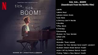 Tick Tick… Boom  Soundtrack from the Netflix Film [upl. by Eirok540]