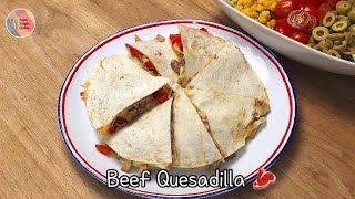 Beef quesadilla 🥩 [upl. by Leinaj]