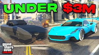 The BEST Vehicles To Buy Under 3M in GTA Online [upl. by Noillimaxam]