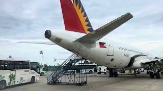 PAL Express  Airbus A320  Caticlan Boracay to Manila palexpress philippineairlines [upl. by Ennagem]