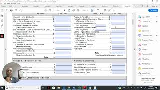 How to complete SBA 413 Personal Financial Statement [upl. by Pierrette]