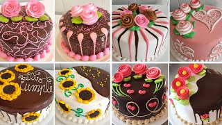 Mas de 10 Ideas increíbles para decorar tortas con impresionantes técnicas [upl. by Ehtyaf885]