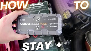 How To Use The NOCO GB40 Jump Starter Is it Worth it [upl. by Iruam]