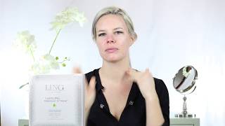 Ling Skincare SparkLING Makeover O2 Mask [upl. by Anerual]