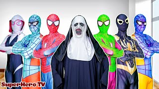 What If ALL SUPERHERO in 1 HOUSE   SPIDERMANs Story New Season 5  All Action Funny [upl. by Dorren992]