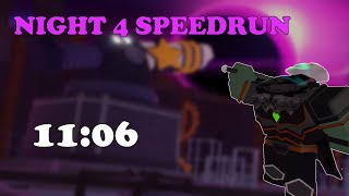 1106 Night 4 Triumph Speedrun  Tower Defense Simulator [upl. by Sublett]