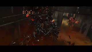 Resident Evil 5 PC Furnace Facility Boss Mania e No Mercy Bosses Leon Kennedy [upl. by Pasia]