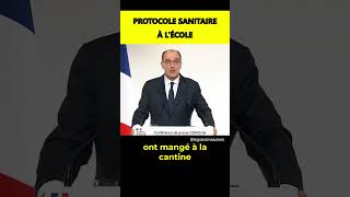 Le protocole sanitaire à lécole feat Jean Castex extrait 1 [upl. by Pressey]